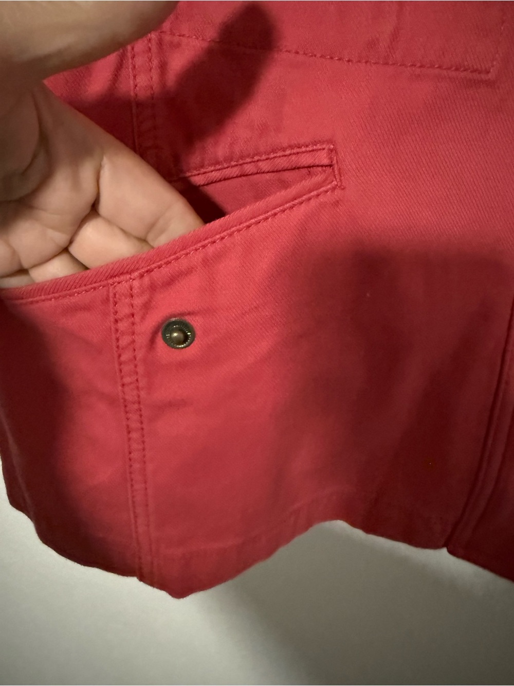 Talbots Women's Raspberry Pink Utility Jacket - Picture 7 of 15